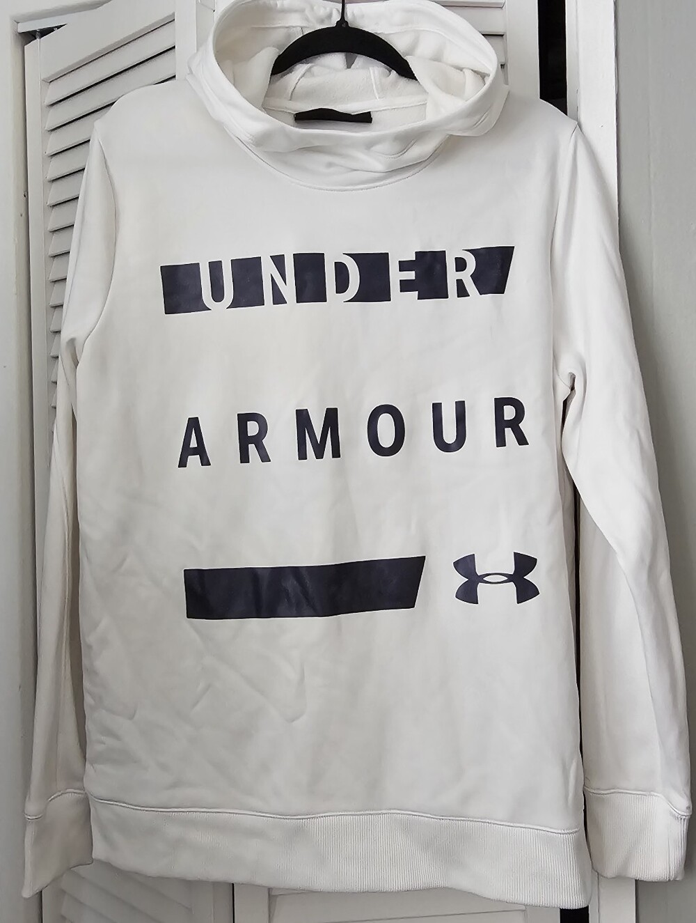 White Under Armour Hoodie